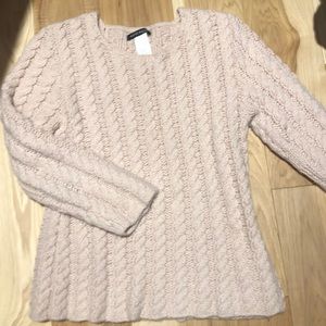 Vintage Anne Klein thick ply cashmere sweater